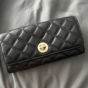 Kate spade Black Quilted Women's Wallet